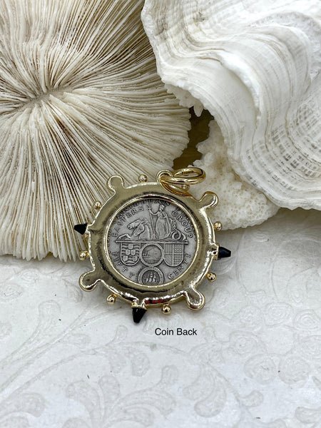 coin pendant
