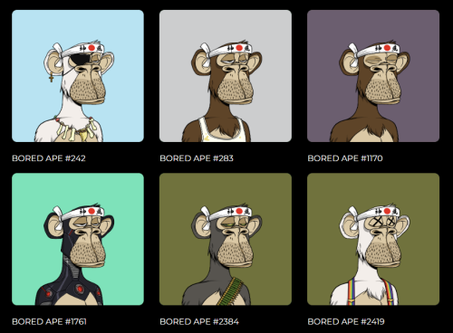 유가랩스 '지루한 원숭이' 이미지 저작권 등록 안해 | 블록미디어