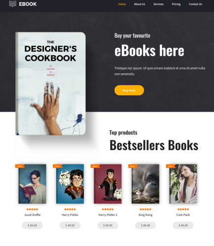 8 Free WordPress Themes for Selling Books