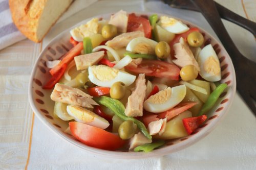Piriñaca, receta fácil de la ensalada de patatas cántabra que nos encanta
