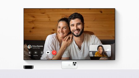 tvOS 17: las videollamadas llegan al Apple TV usando la cámara del iPhone