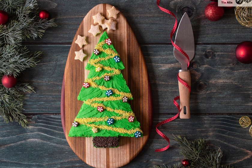 Pastel árbol de Navidad: una receta lucida, original y sabrosa con que poner el broche de oro a tus menús festivos