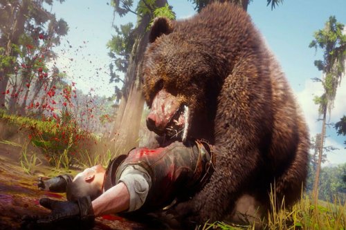 Los osos y cocodrilos de Red Dead Redemption 2 llevan cinco años dando sustos de infarto a los jugadores