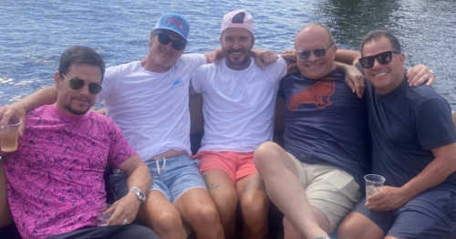 A bunch of random celebrities are partying together in Muskoka right now