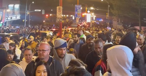 Crowds at Niagara Falls were totally out of hand this long weekend