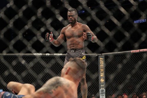 UFC star became the first fighter ever to win without landing a single strike after devastating injury