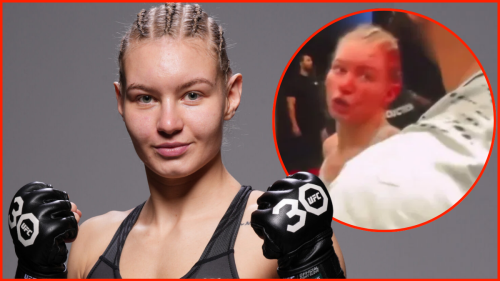 UFC star who slapped husband after defeat breaks silence to address controversial incident