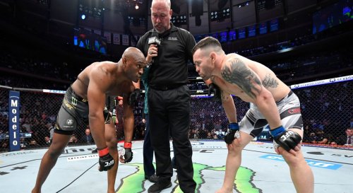 Colby Covington’s awkward run in with Kamaru Usman caught on camera at UFC Vegas 102