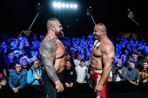 Eddie Hall obliterates five-time World’s Strongest Man Mariusz Pudzianowski in 30 second MMA debut beatdown
