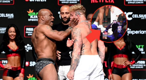 Bizarre true reason Mike Tyson slapped Jake Paul in firey face-off is revealed as fight moves closer