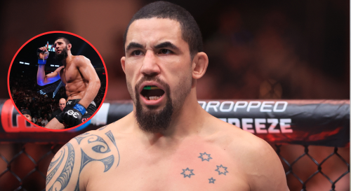 Robert Whittaker reveals what shocked him about recently confirmed Khamzat Chimaev fight
