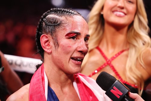 Amanda Serrano doubles down on Katie Taylor ‘intentional’ headbutt accusation in hilarious social media reaction