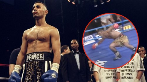 Prince Naseem Hamed viciously punished foe who dropped him for the first time in his career