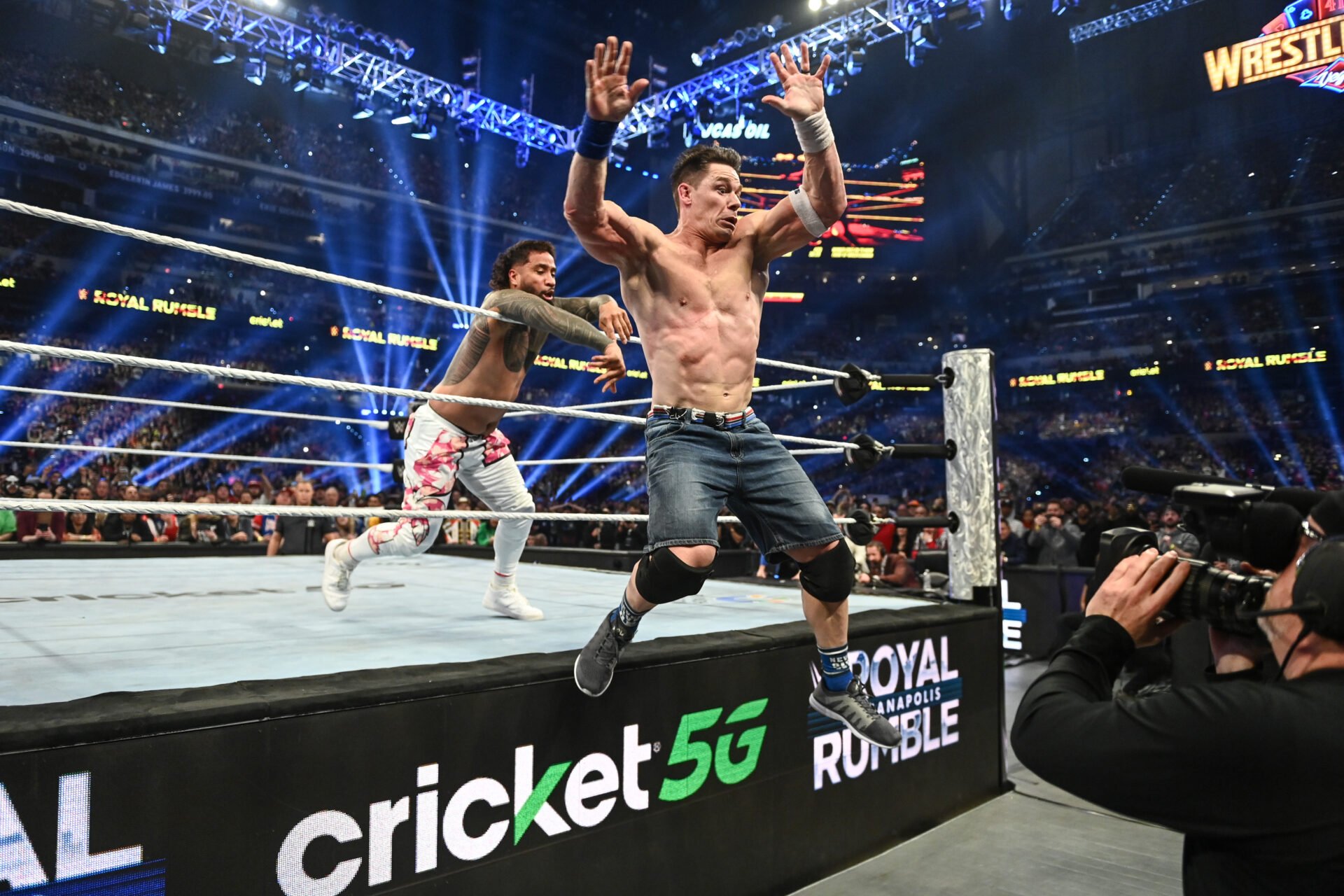 Jey Uso reveals what John Cena told him in the ring after his WWE Royal Rumble victory
