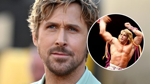 Ryan Gosling tells fans to "never meet your heroes" after encountering Ultimate Warrior as a child.