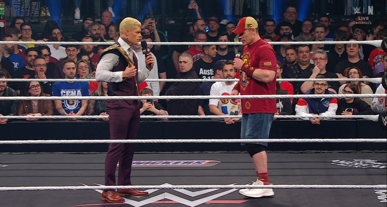 Fans claim Triple H was 'protecting' Cody Rhodes after an 'underwhelming' promo with heel John Cena on WWE RAW