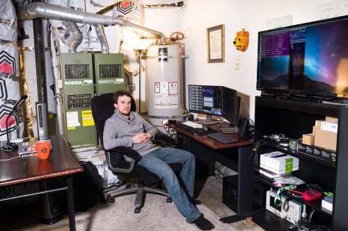 The First Person to Hack the iPhone Built a Self-Driving Car. In His Garage.