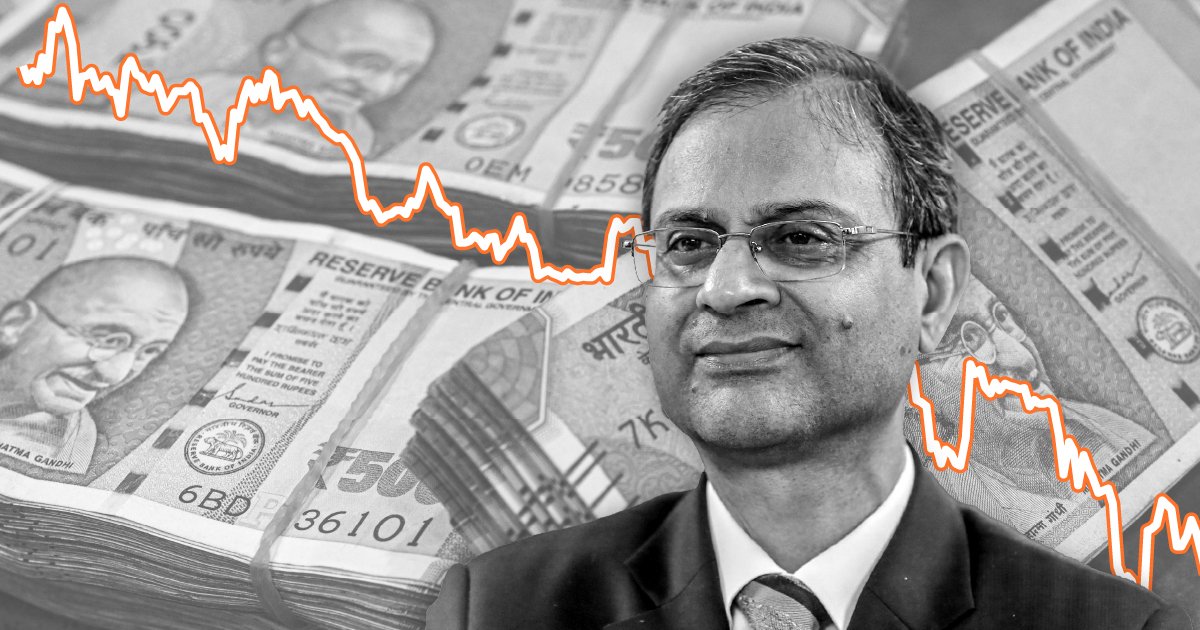 INR/USD: Indian Rupee's Big Swings Under Sanjay Malhotra's Watch