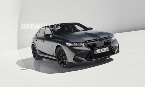 2025 BMW M5 Sedan Rendering Hints at a More Aggressive Design