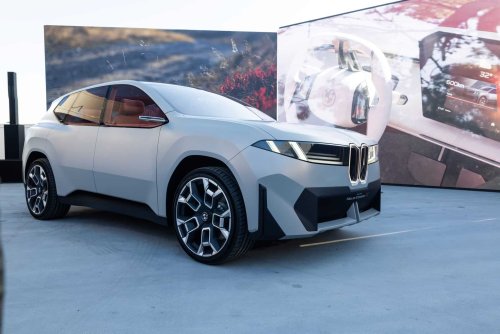 Upclose: BMW Vision Concept Neue Klasse X Debuts Los Angeles