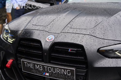 BMW M3 Touring Frozen Black Without M Performance Parts Featured In Walkaround Video