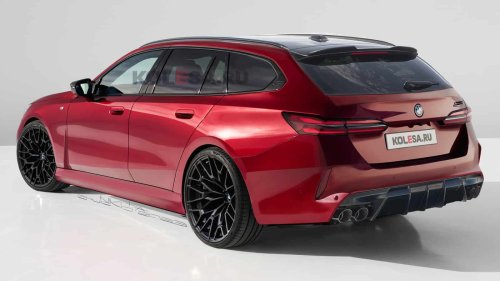 BMW M5 Touring G99 Rendering Imagines Super Wagon Ahead Of 2024 Debut