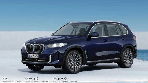 2023 BMW X5 LCI Online Configurator Goes Live in the UK
