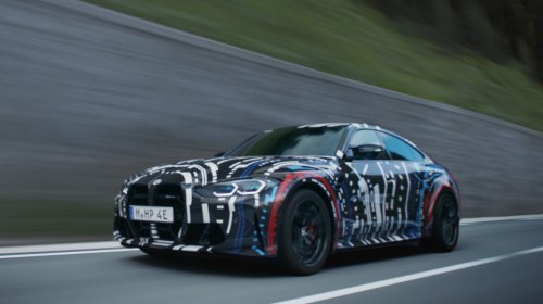 Watch The Quad-Motor BMW M i4 Coupe Do A Tank Turn