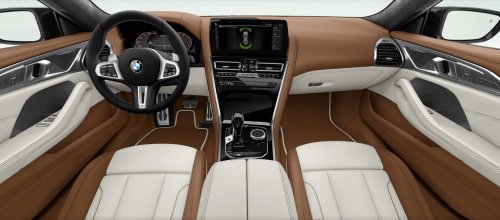 BMW M850i Gran Coupe Video Shows Exquisite Ivory White Tartufo Interior