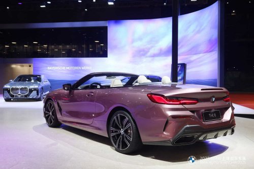 BMW 8 Series Convertible Classes Up Auto Shanghai 2025