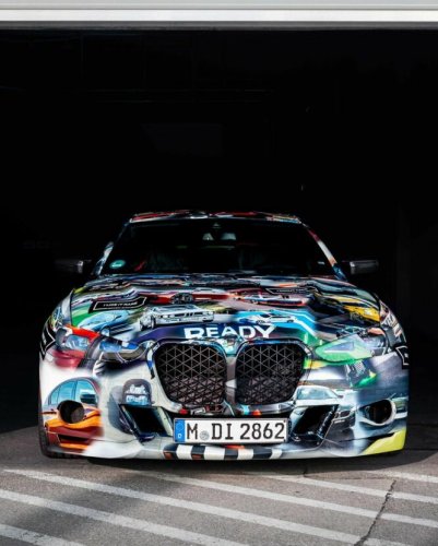 BMW 3.0 CSL Shows Up in Public Wearing Factory Camouflage
