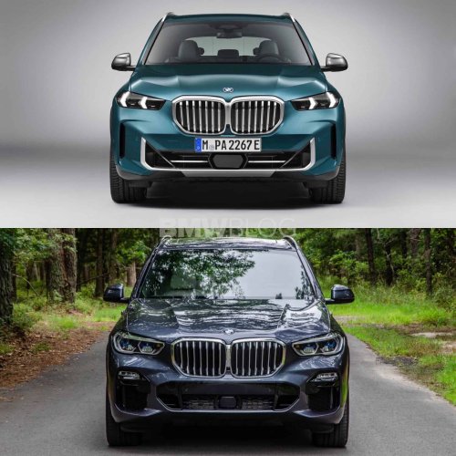 2024 BMW X5 Facelift vs. 2022 PreFacelift X5 A Picture Comparison