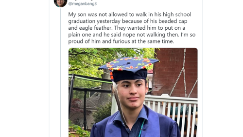 Wearing Native American regalia kept Illinois high school student from grad walk