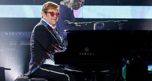 Elton John spielt letztes britisches Konzert in Glastonbury