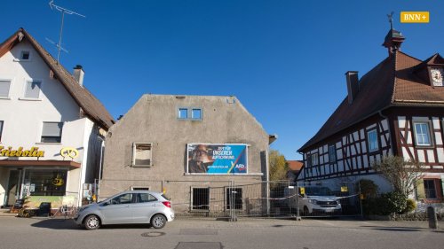 Riesiges AfD-Plakat sorgt in Wössingen für Unmut