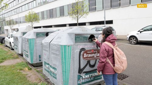 Das ist der beste Altglascontainer in ganz Karlsruhe