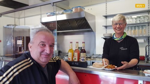 Die Schnitzel im Imbiss Fischweier werden noch selbst paniert