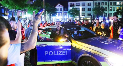 Auseinandersetzungen in Mannheim nach Sieg für Erdoğan in der Türkei