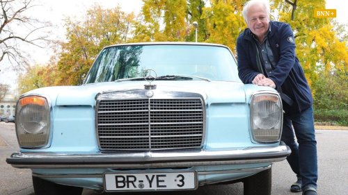 Bruchsaler fährt Mercedes mit BR-Kennzeichen seit über 50 Jahren