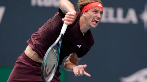 Zverevs Achtelfinale in Miami um einen Tag verschoben