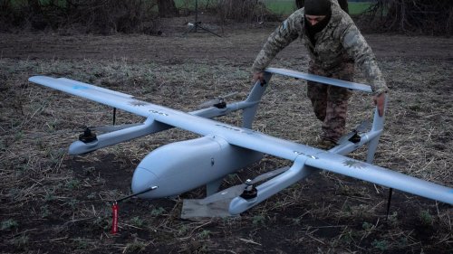 Ukrainische Drohnen nehmen russische Artillerie ins Visier