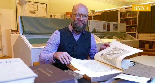 Neuer Leiter der Historischen Bibliothek Rastatt: Bibliothekar wie aus dem Bilderbuch