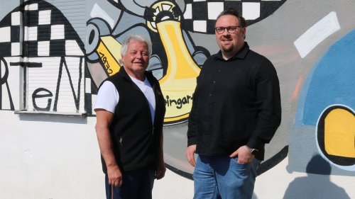 Zwei Gleichgesinnte brennen in Weingarten für den Motorsport