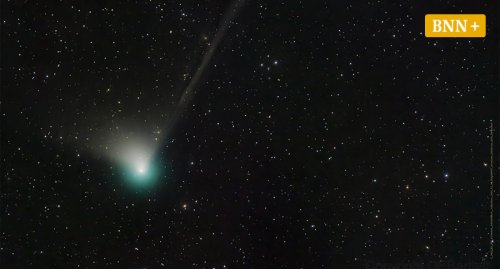 Seltener Komet zeigt sich in seiner ganzen Pracht
