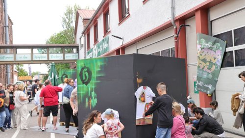 So kam das neue Event in der Karlsruher Hoepfner-Burg an