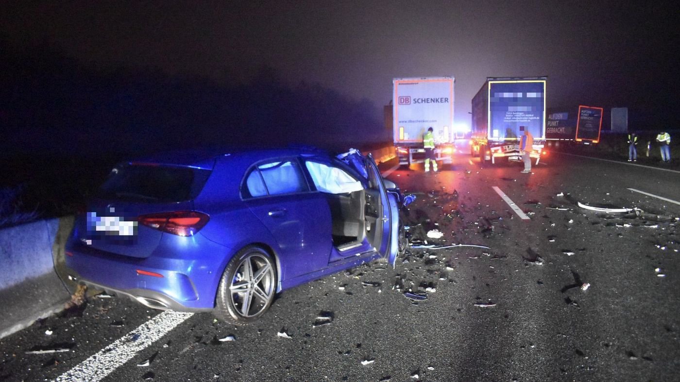 Glatteis: Polizei meldet mehrere Unfälle in der Region