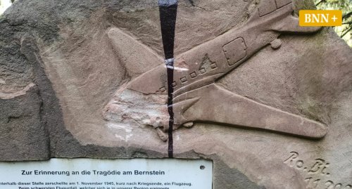 Bernstein: Vandalismus an Gedenkstein in Gaggenau