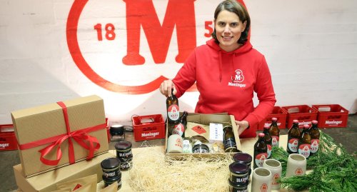 Brauerei Moninger unterstützt BNN-Hilfsaktion mit Weihnachtsboxen