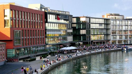 Karlsruhe, wie wär’s mit einem Stadthafen wie in Münster?