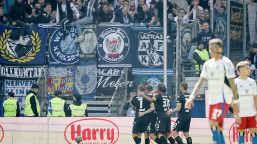 KSC siegt beim HSV und schielt auf Platz drei